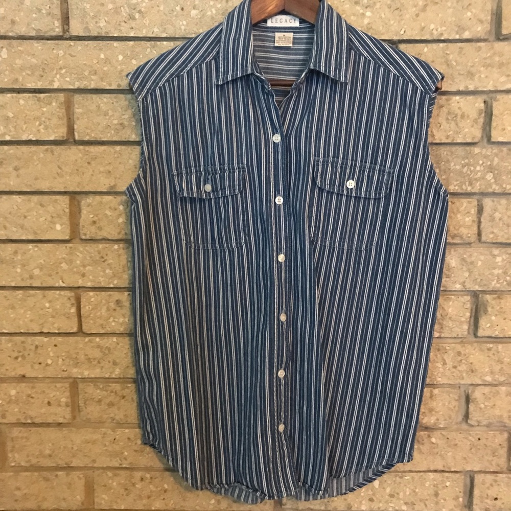 Denim Top vtg